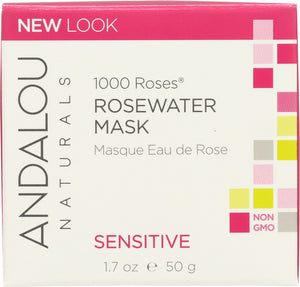 ANDALOU NATURALS: 1000 Roses Rosewater Mask, 1.7 oz