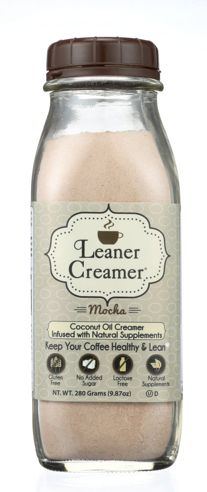 LEANER CREAMER: Creamer Leaner Mocha, 9.87 oz