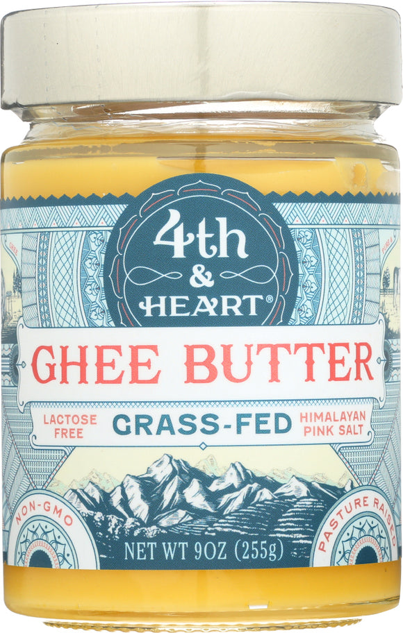 4TH & HEART: Butter Himalayan Salt Ghee, 9 oz