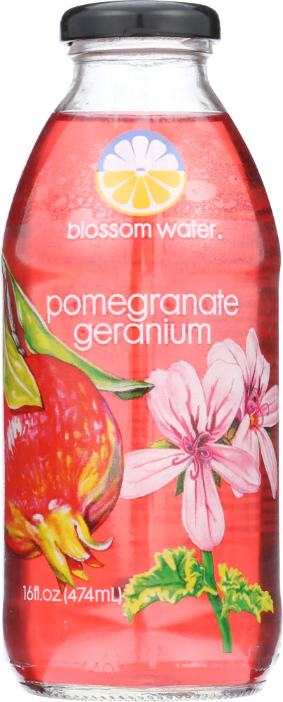 BLOSSOM WATER: Water Essence Pomegranate Geranium, 16 oz