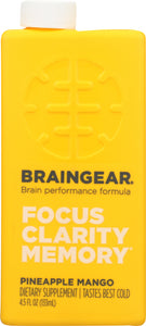 BRAINGEAR: BrainGear Brain Performance Formula, 4.5 fl oz