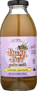 BUSY BEE YERBA MATE: Beverage Lemonade Lavender, 16 oz