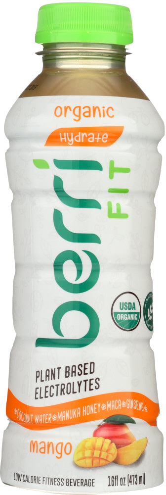 BERRI FIT: Beverage Sport Mango, 16 fl oz