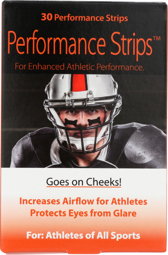 EYE BLACK PERFORMANCE STRIPS: Eye Black Performance Strips, 30 ea