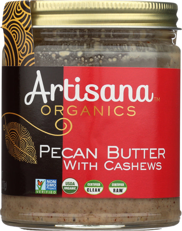 ARTISANA: Pecan Butter with Cashews, 8 oz