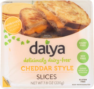 DAIYA: Dairy Free Cheddar Style Slices, 7.8 oz