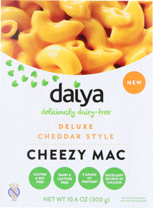 DAIYA: Cheddar Style Cheezy Mac Deluxe, 10.6 oz