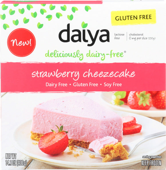 DAIYA: Vegan Strawberry Style Cheezecake, 14.1 oz