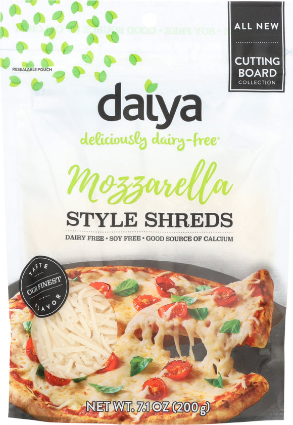 DAIYA: Cheese Cutting Board Mozzarella Shreds 7.1 oz