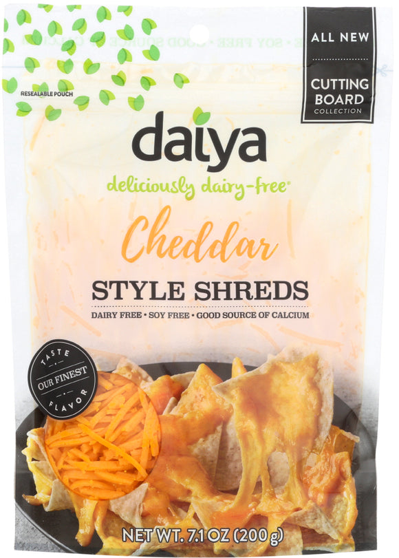 DAIYA: Cheese Cutting Board Cheddar 7.1 oz