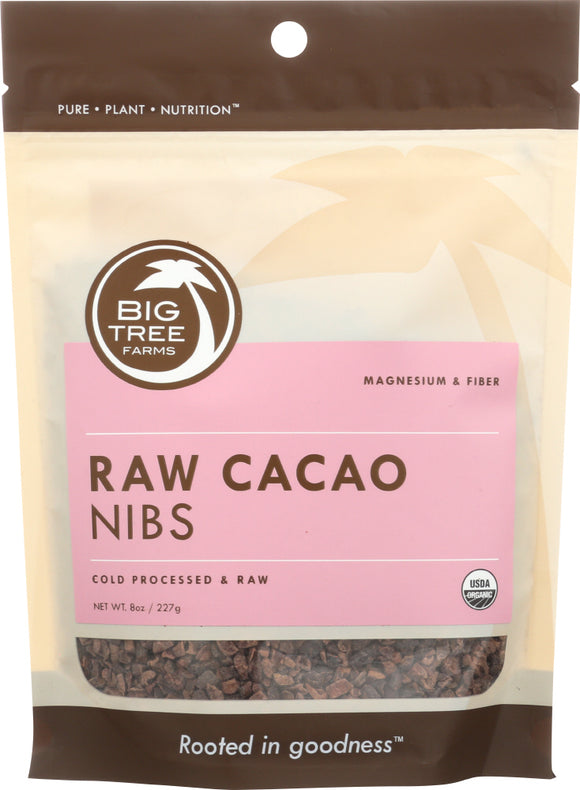 BIG TREE FARMS: Cacao Nibs, 8 oz