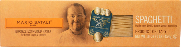 MARIO BATALI: Spaghetti Pasta, 16 Oz