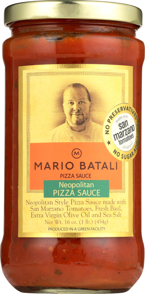 MARIO BATALI: Neopolitan Pizza Sauce, 16 oz