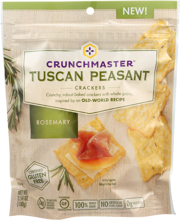 CRUNCHMASTER: Tuscan Cracker Rosemary, 3.54 oz