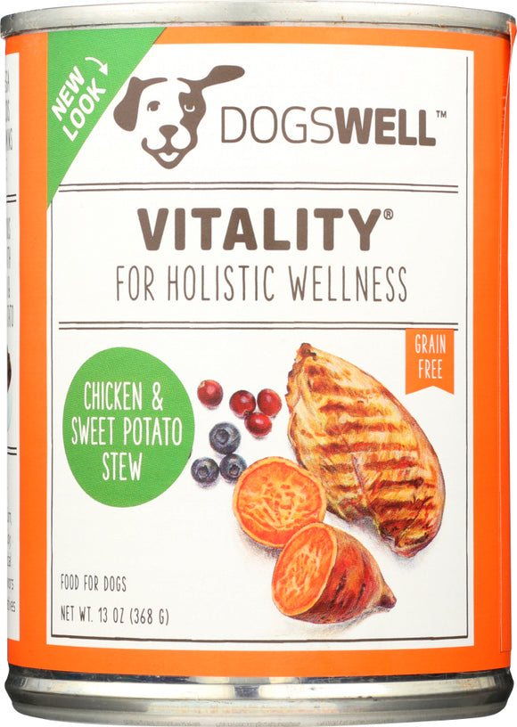 DOGSWELL: Treat Chicken & Sweet Potato Vitality, 13 oz