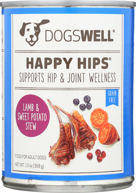 DOGSWELL: Dog Can Lamb Sweet Potato Happy Hips, 13 oz