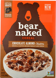 BEAR NAKED: Chocolate Almond Clusters Cereal 13 Oz
