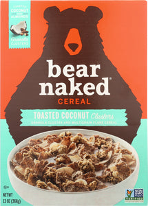 BEAR NAKED: Toasted Coconut Clusters Cereal 13 Oz