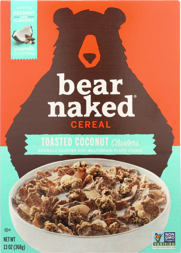 BEAR NAKED: Toasted Coconut Clusters Cereal 13 Oz