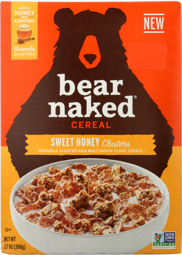 BEAR NAKED: Sweet Honey Clusters Cereal 13 Oz