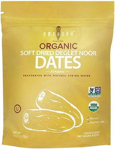 AMPHORA: Dates Dried Soft Organic, 6 oz