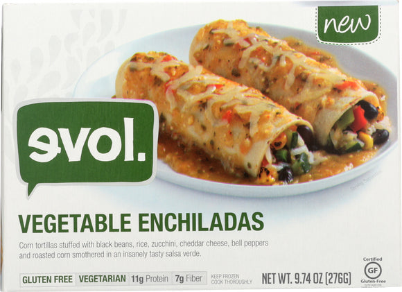 EVOL: Vegetable Enchiladas, 9.74 oz