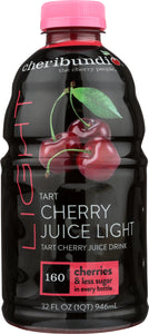 CHERIBUNDI: Tart Cherry Juice Light, 32 oz