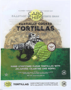 CABO CHIPS: Hand Stretched Nopal Tortillas, 19.12 oz