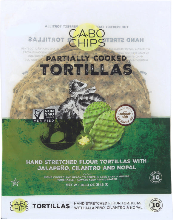 CABO CHIPS: Hand Stretched Nopal Tortillas, 19.12 oz
