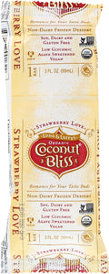 LUNA & LARRYS COCONUT BLISS: Strawberry Love Ice Cream Bar, 3 oz