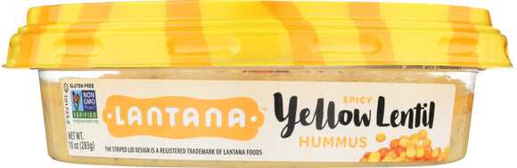 LANTANA: Spicy Yellow Lentil Hummus, 10 oz