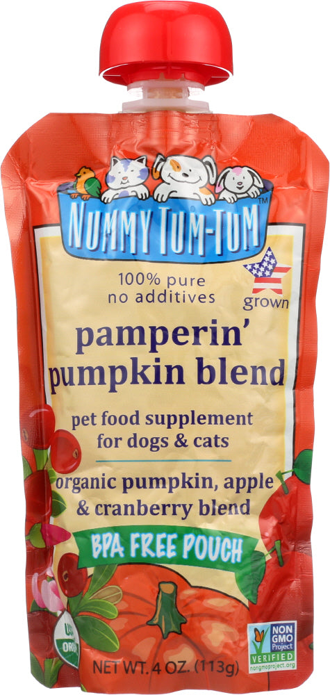 FARMERS MARKET FOODS:  Nummy Tum Tum Pamperin’ Pumpkin Blend, 4 oz
