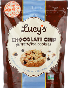 LUCY'S: Gluten Free Chocolate Chip Cookies, 5.5 Oz