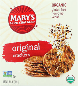 MARY'S GONE CRACKERS: Organic Seed Crackers Original, 6.5 oz