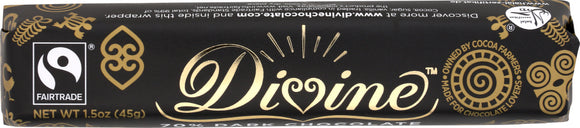 DIVINE CHOCOLATE: Chocolate Bar 70% Dark Snack, 1.5 oz