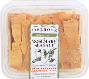 FIREHOOK: Rosemary Baked Cracker, 7 oz