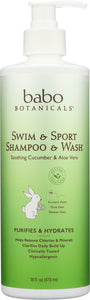 BABO BOTANICALS: Shampoo Swim and Sport, 16 oz