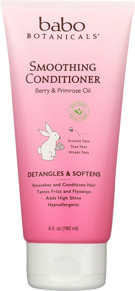 BABO BOTANICALS: Smoothing Detangling Conditioner, 6 oz