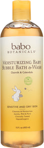 BABO BOTANICALS: Bubble Bath Moisturizing, 15 oz