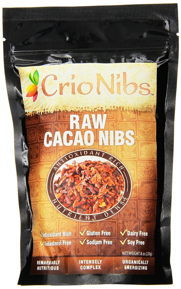 CRIO: Cacao Nibs Raw, 8 oz