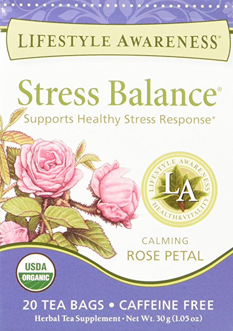 LIFESTYLE AWARENESS: Stress Balance Tea, 20 teabags