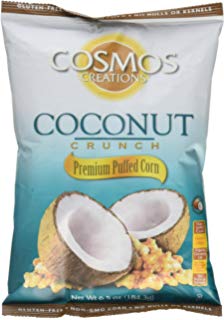 COSMOS CREATIONS: Puffed Corn Coconut Crunch, 1.25 oz