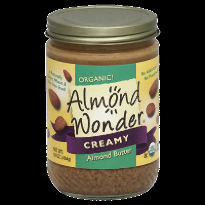 ALMOND WONDER: Organic Creamy Almond Butter, 16 oz