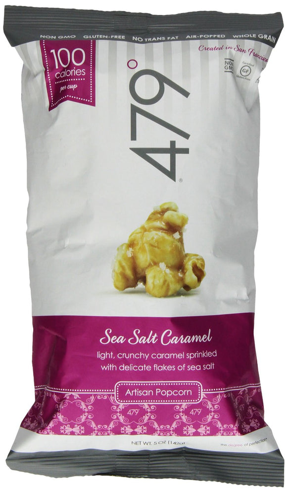 479 DEGREES: Artisan Popcorn Sea Salt Caramel, 5 oz