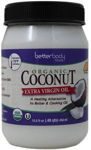 BETTERBODY FOODS: Organic Extra Virgin Coconut Oil, 15.5 oz