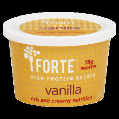 FORTE: High Protein Gelato Vanilla, 4 oz