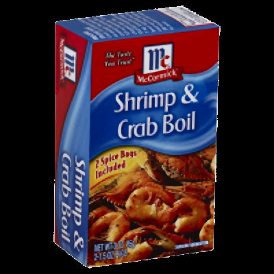 MCCORMICK: Golden Dipt Shrimp & Crab Boil, 3 Oz