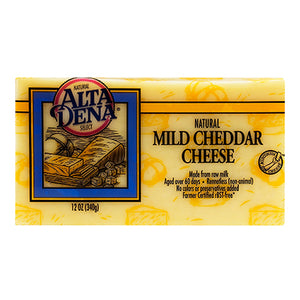 ALTA DENA: Natural Mild Cheddar Cheese, 12 oz