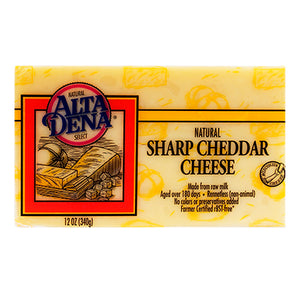 ALTA DENA: Natural Sharp Cheddar Cheese, 12 oz