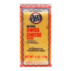 ALTA DENA: Natural Swiss Cheese Slices, 6 oz